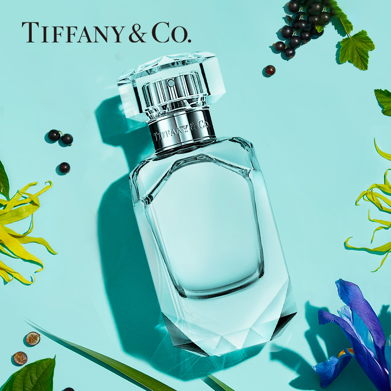 Tiffany & Co./蒂芙尼倾心女士淡香水花香调香氛钻石瓶身官方正品